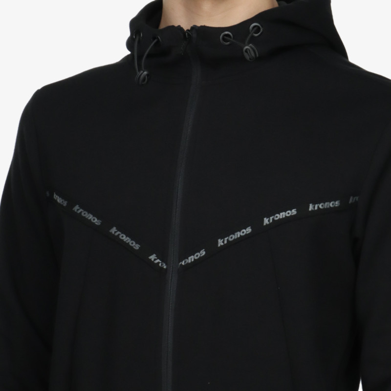 KRONOS Dukserica KRONOS MENS FULL ZIP HOODY
