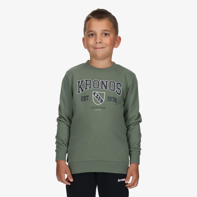 KRONOS Dukserica KRONOS BOYS CREWNECK
