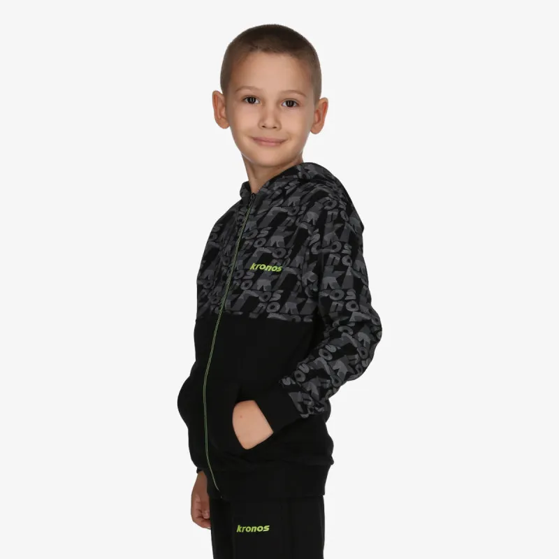 KRONOS Dukserica KRONOS BOYS FULL ZIP HOODY
