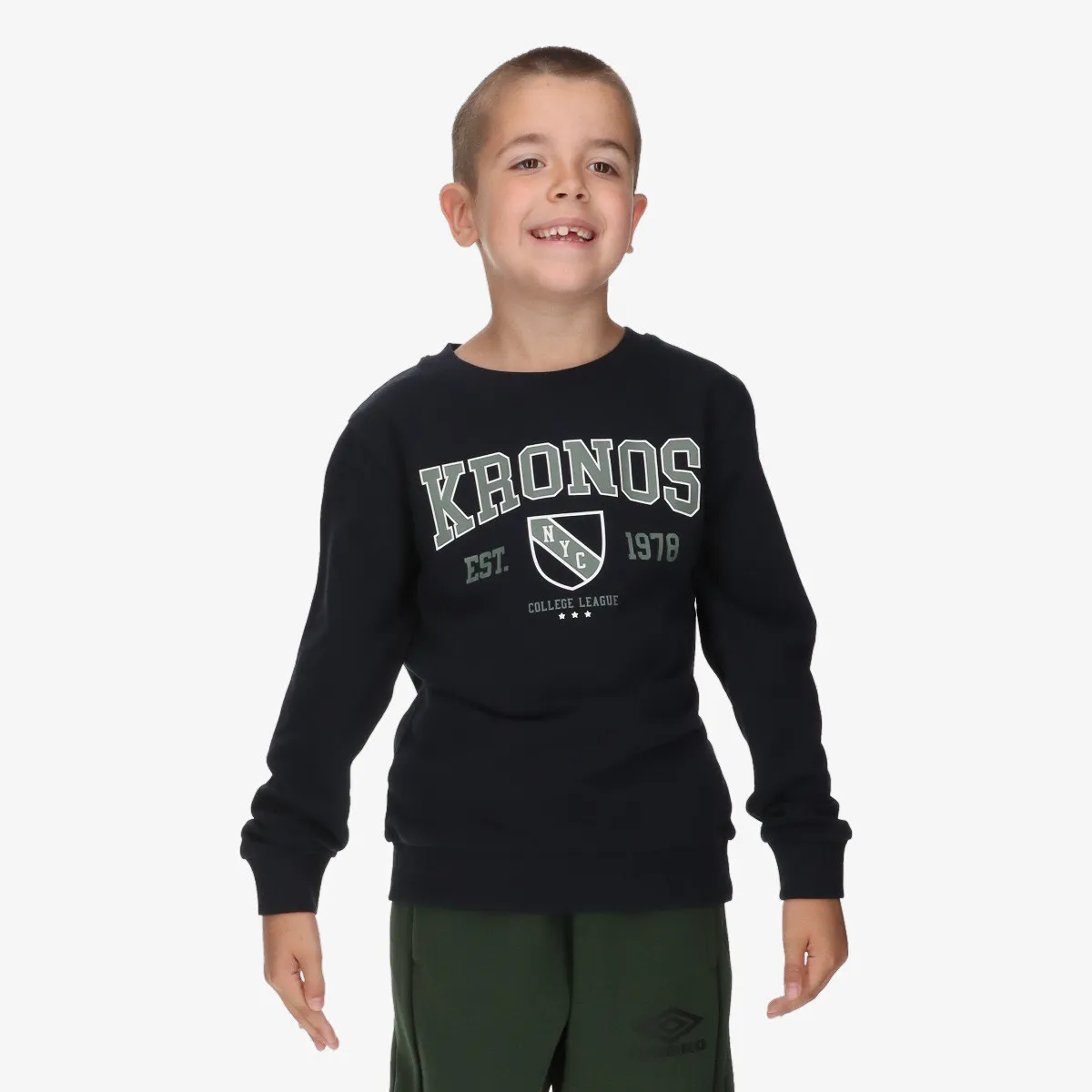 KRONOS Dukserica KRONOS BOYS CREWNECK