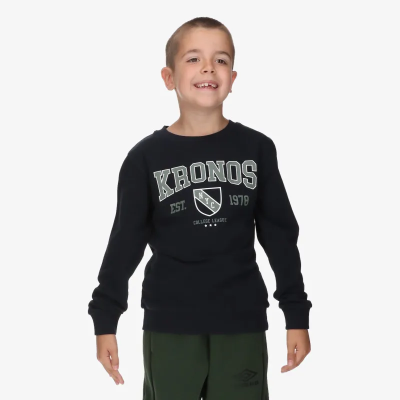 KRONOS Dukserica KRONOS BOYS CREWNECK 