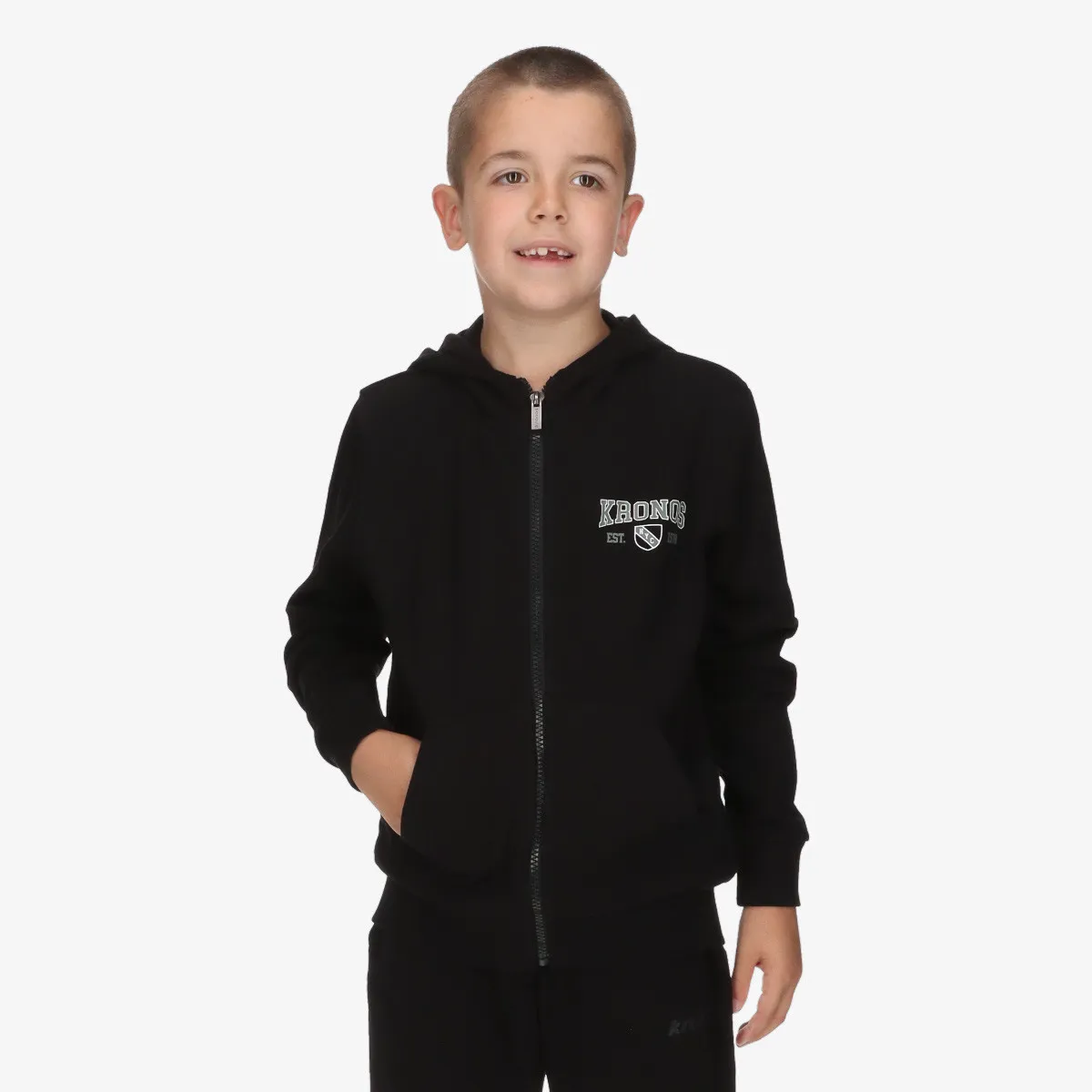 KRONOS Dukserica KRONOS BOYS FULL ZIP HOODY
