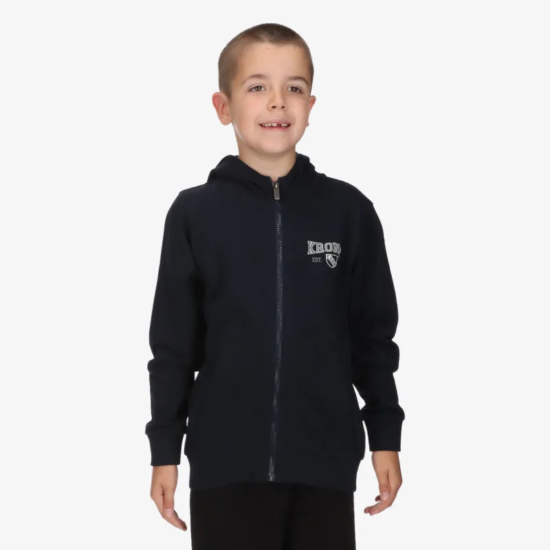 KRONOS Dukserica KRONOS BOYS FULL ZIP HOODY 