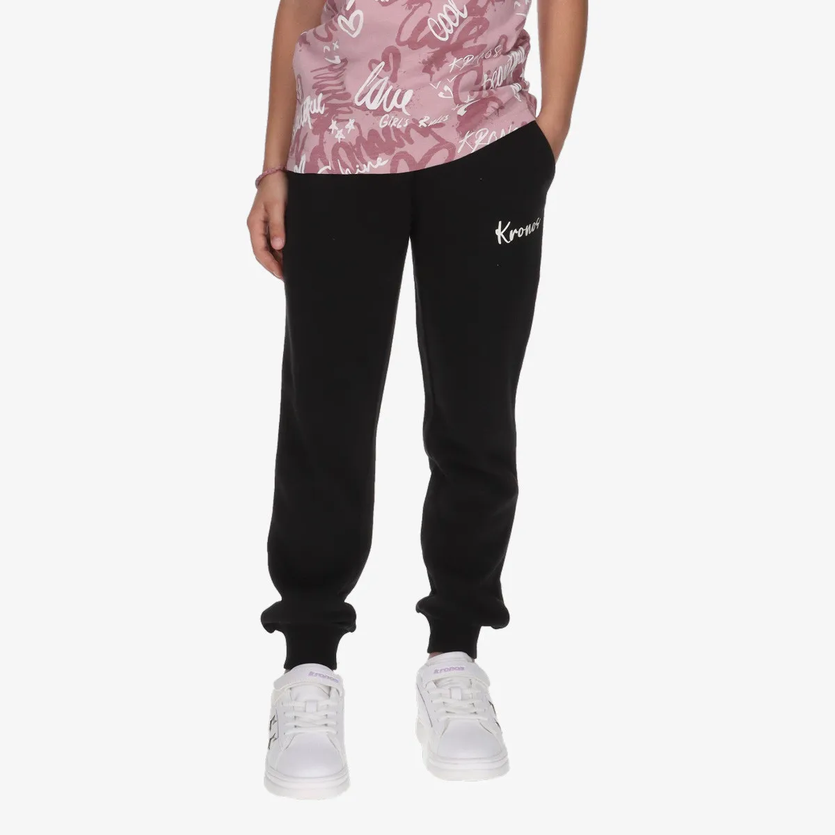 KRONOS Donji deo trenerke KRONOS GIRLS CUFFED PANTS