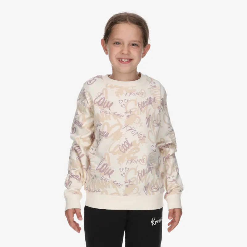 KRONOS Dukserica KRONOS GIRLS CREWNECK 