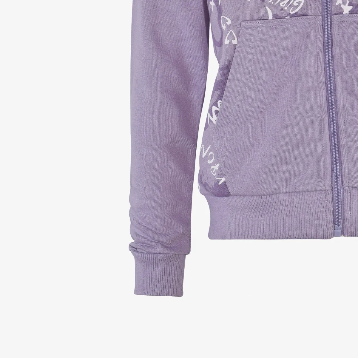 KRONOS Dukserica KRONOS GIRLS FULL ZIP HOODY 