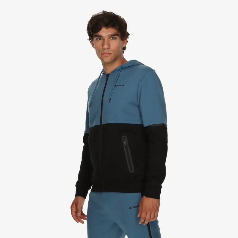 KRONOS Dukserica KRONOS MENS FULL ZIP HOODY
