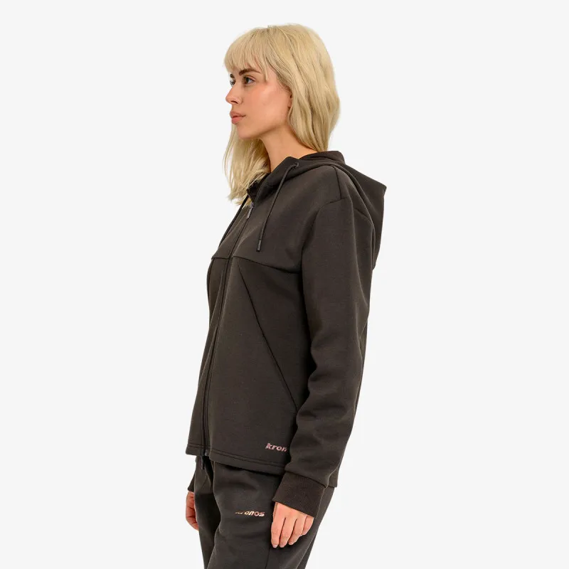 KRONOS Dukserica KRONOS LADIES FULL ZIP HOODY 