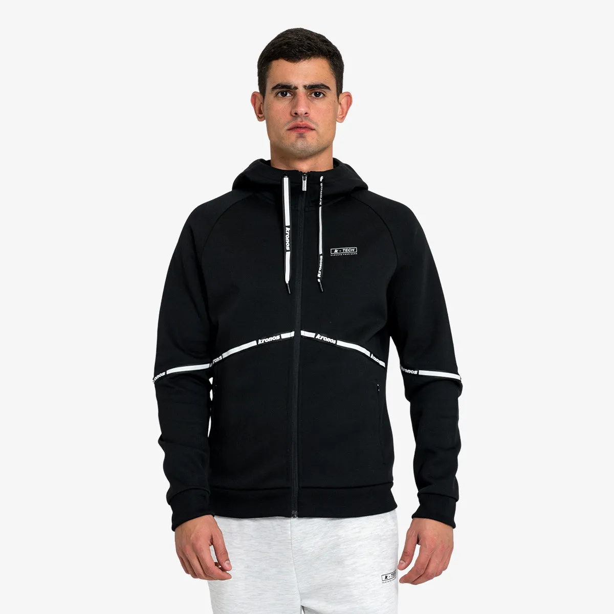 KRONOS Dukserica KRONOS MENS FULL ZIP HOODY 