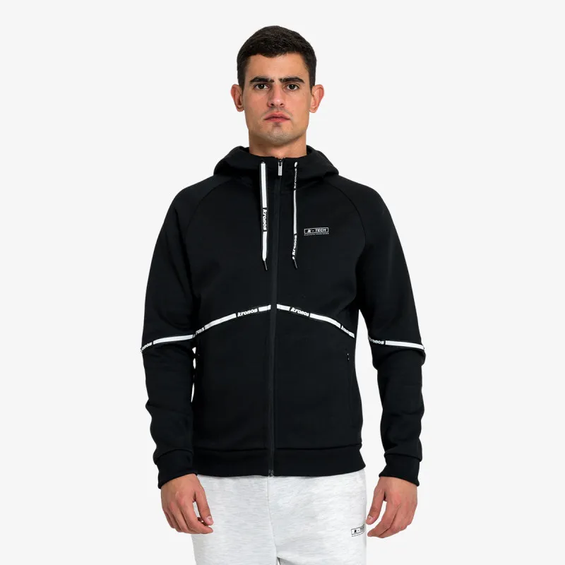 KRONOS Dukserica KRONOS MENS FULL ZIP HOODY 