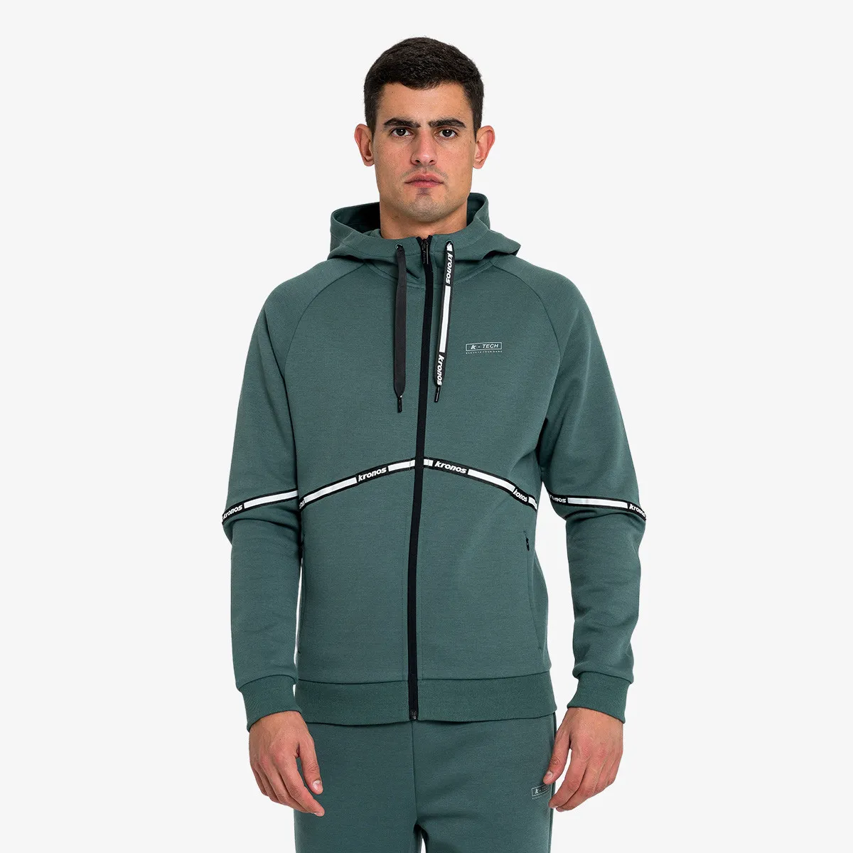 KRONOS Dukserica KRONOS MENS FULL ZIP HOODY 