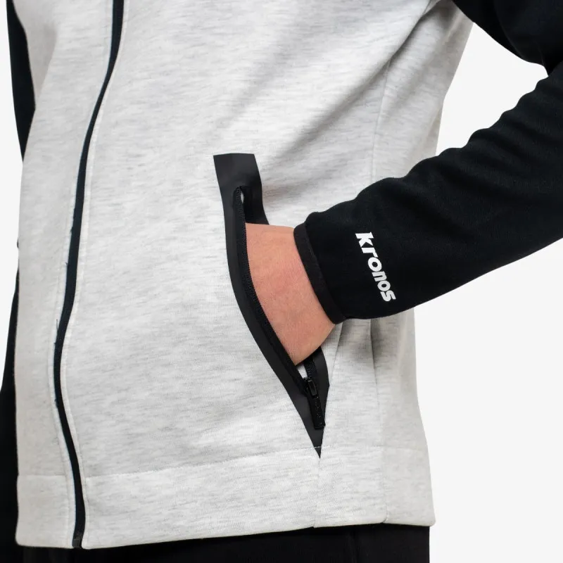 KRONOS Dukserica KRONOS MENS FULL ZIP HOODY 