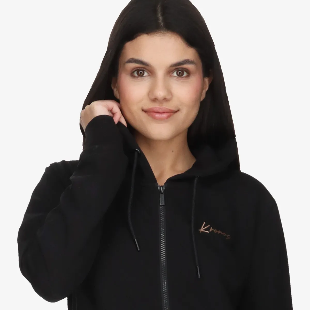 KRONOS Dukserica KRONOS LADIES FULL ZIP HOODY 