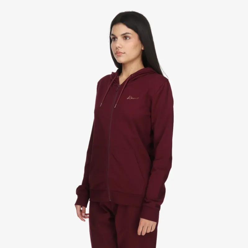 KRONOS Dukserica KRONOS LADIES FULL ZIP HOODY 