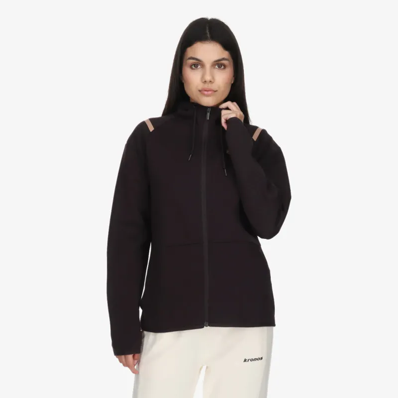 KRONOS Dukserica KRONOS LADIES FULL ZIP HOODY 