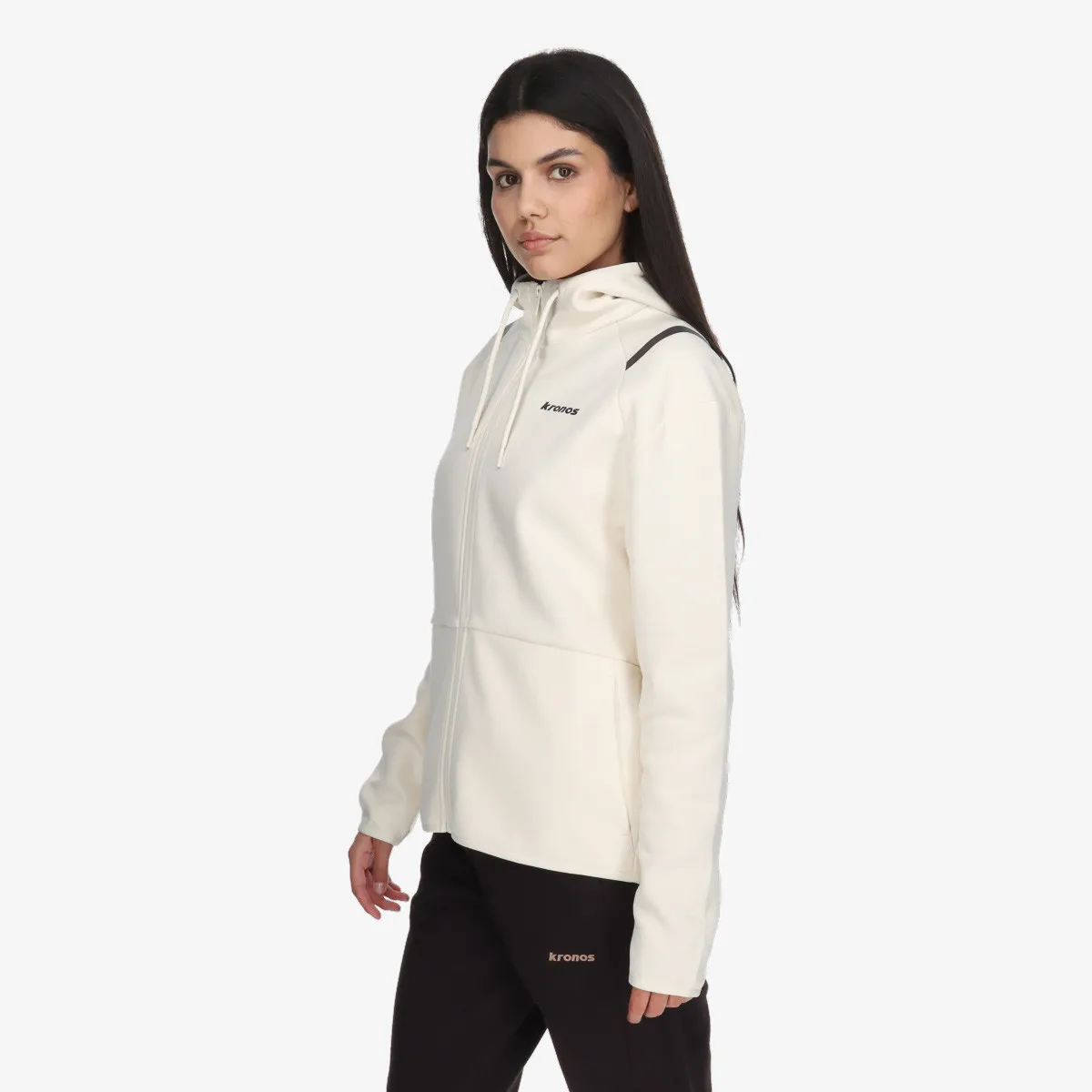 KRONOS Dukserica KRONOS LADIES FULL ZIP HOODY 