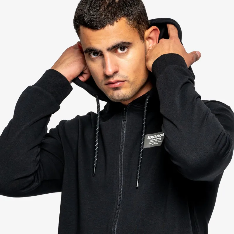 KRONOS Dukserica KRONOS MENS FULL ZIP HOODY 