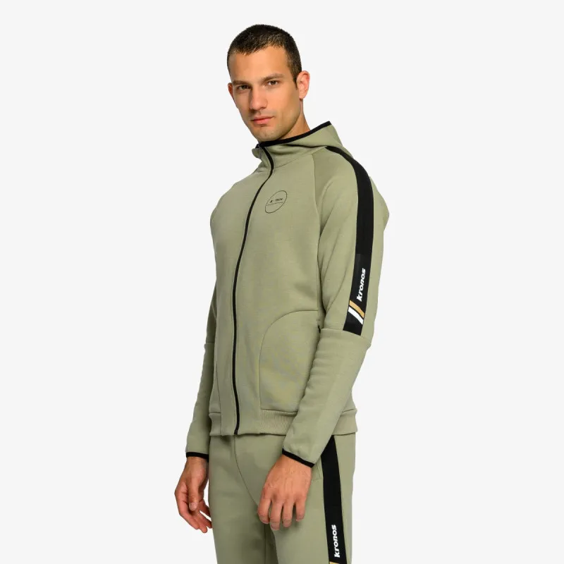 KRONOS Dukserica KRONOS MENS FULL ZIP HOODY 