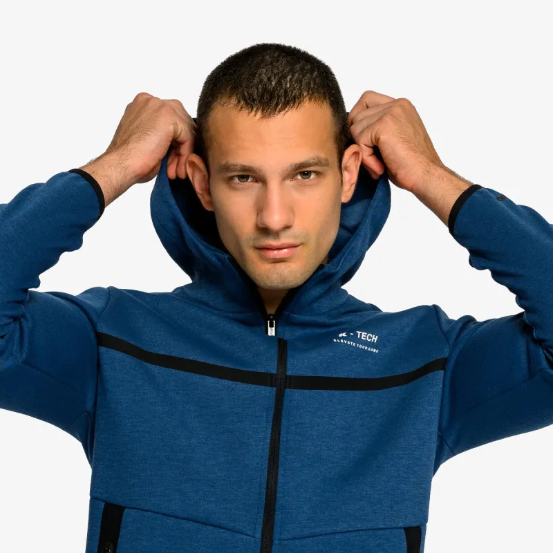KRONOS Dukserica KRONOS MENS FULL ZIP HOODY 