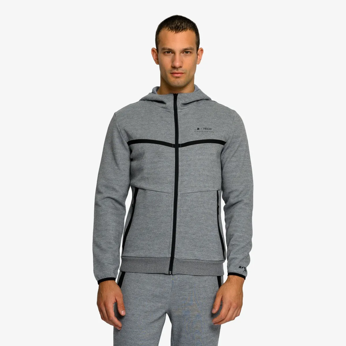 KRONOS Dukserica KRONOS MENS FULL ZIP HOODY 