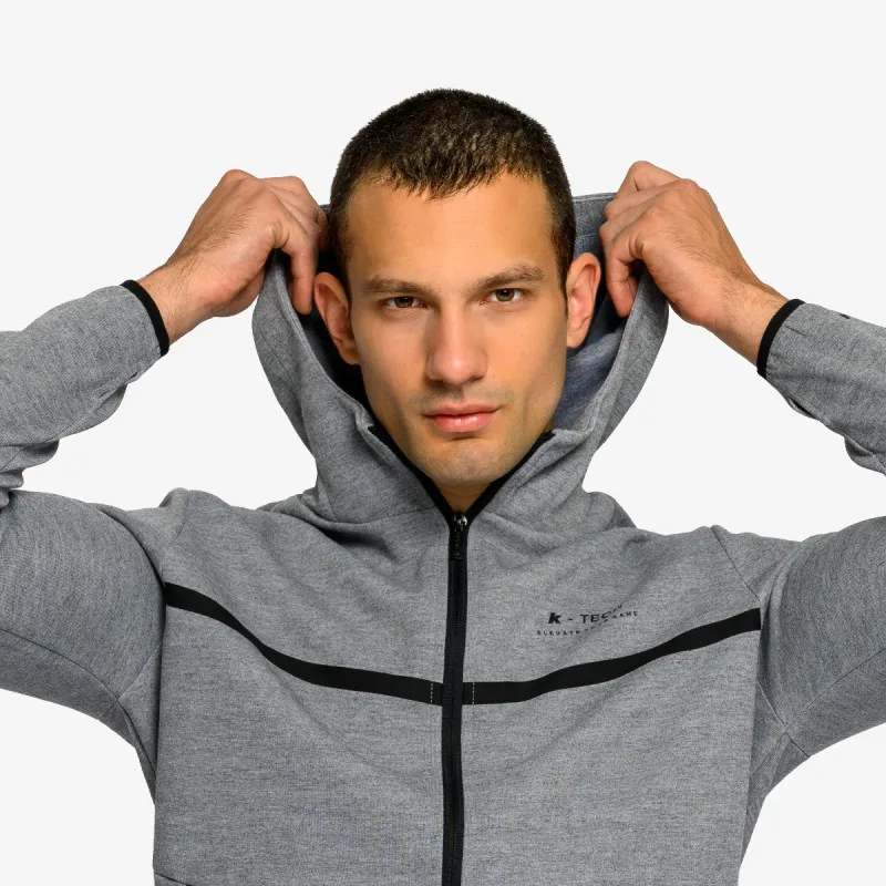 KRONOS Dukserica KRONOS MENS FULL ZIP HOODY 