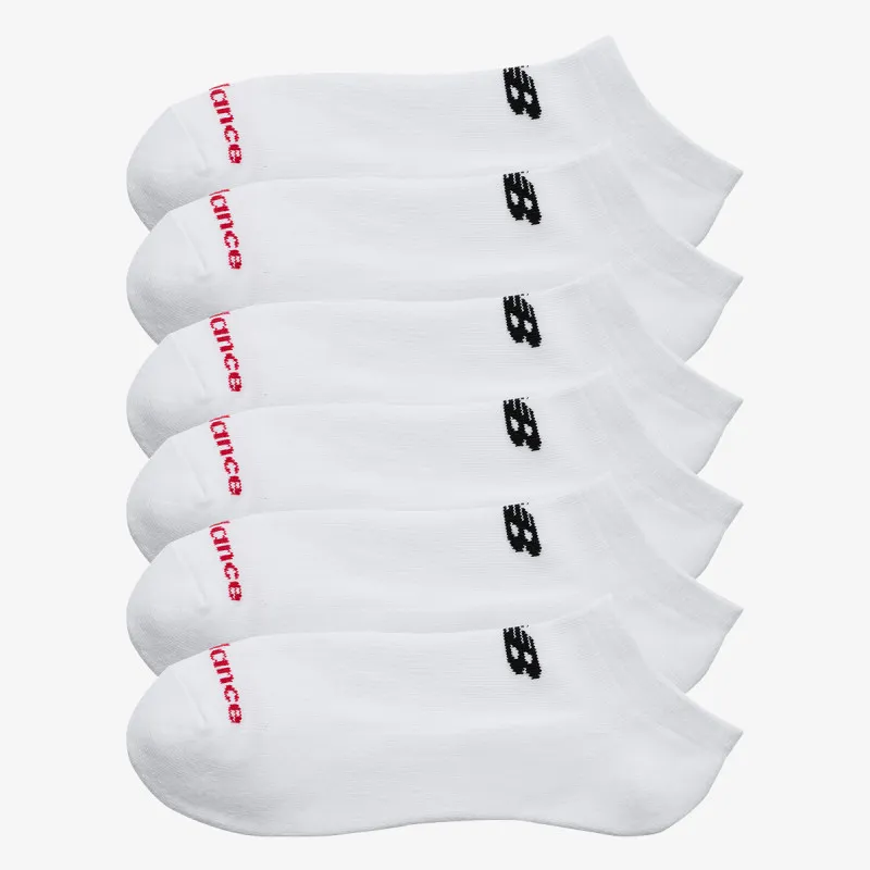 NEW BALANCE ČARAPE Everyday No Show 6 Pack 