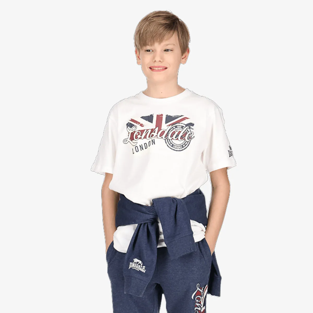 LONSDALE Majica LONSDALE RETRO FLAG T-SHIRT B 