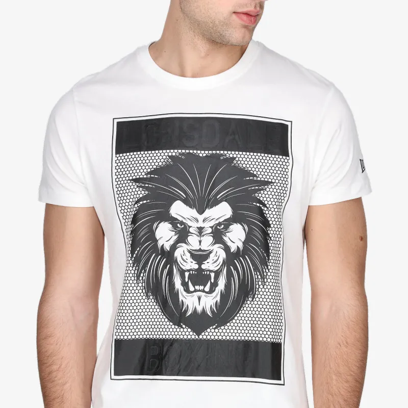 LONSDALE Majica LONSDALE BLK LION T-SHIRT LS 