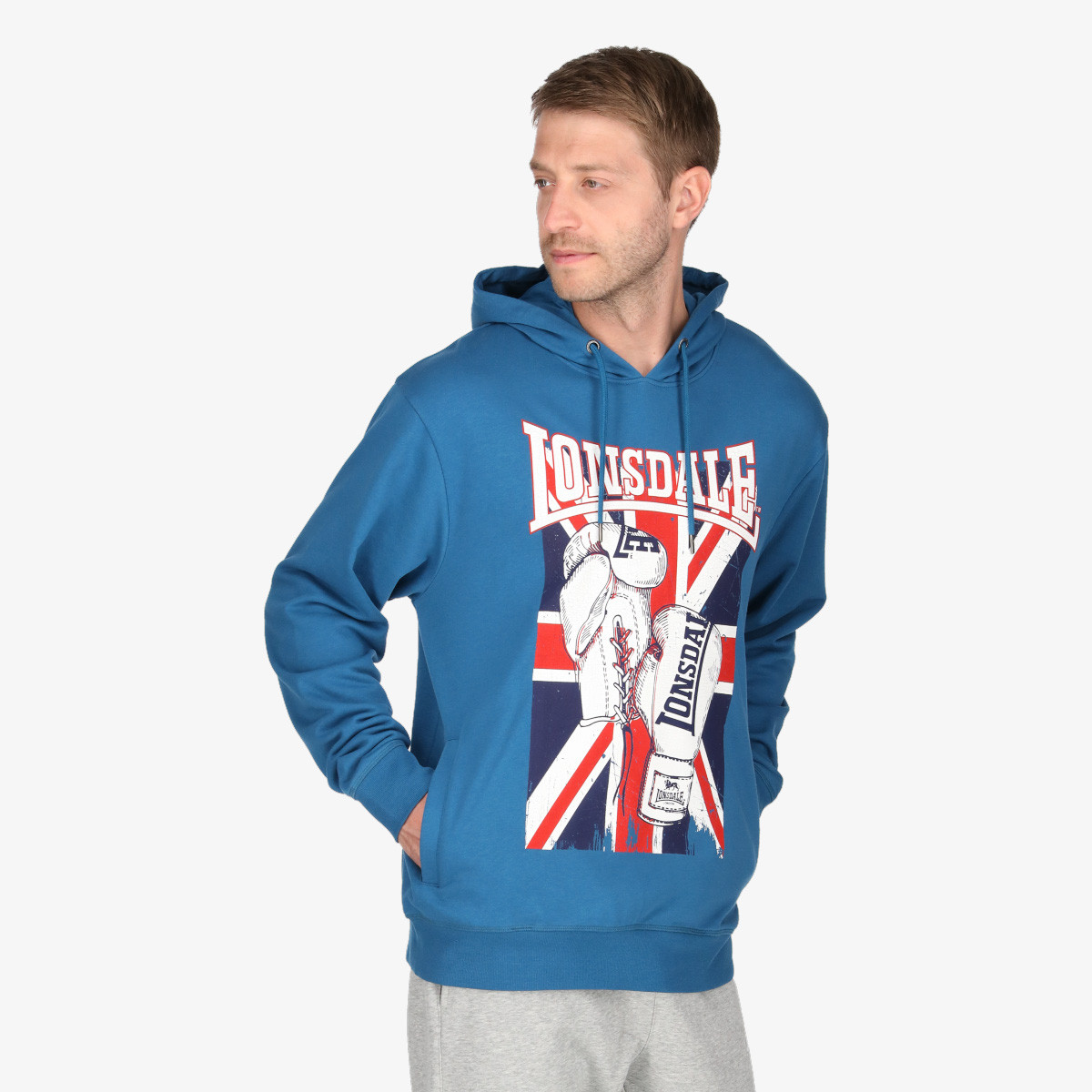 LONSDALE Dukserica F21 Flagh