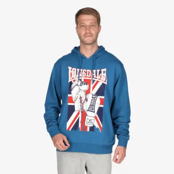 LONSDALE Dukserica F21 Flagh 