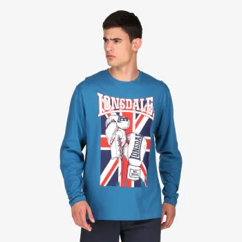 LONSDALE Majica dugih rukava F21 Flag LONG 