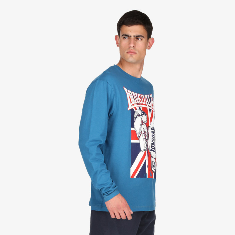 LONSDALE Majica dugih rukava F21 Flag LONG