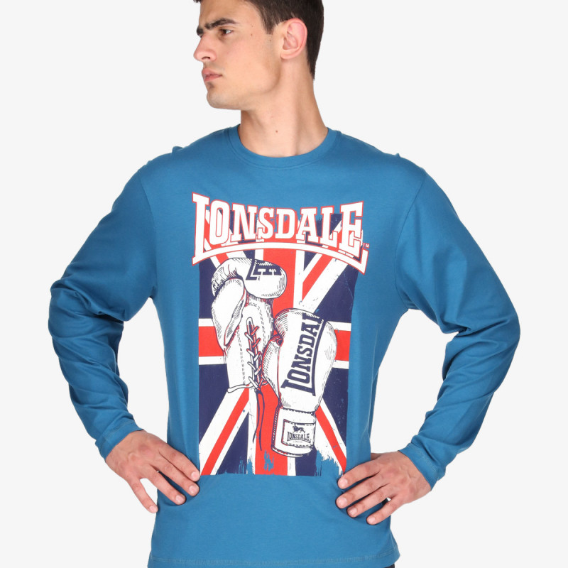 LONSDALE Majica dugih rukava F21 Flag LONG