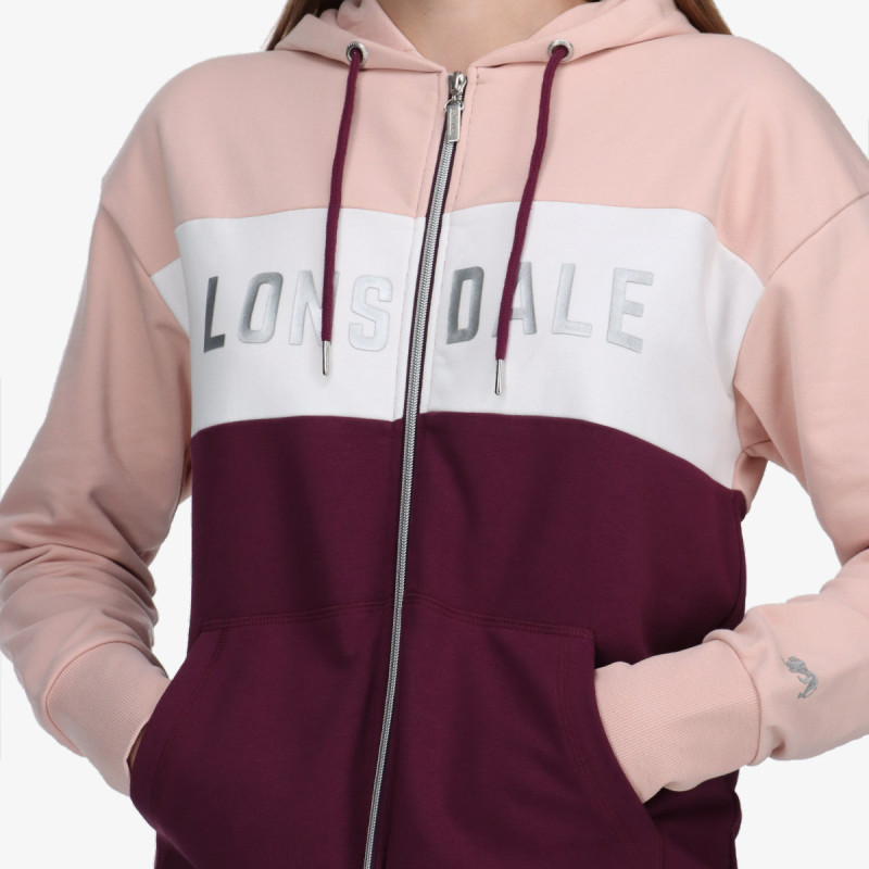 LONSDALE Dukserica Color