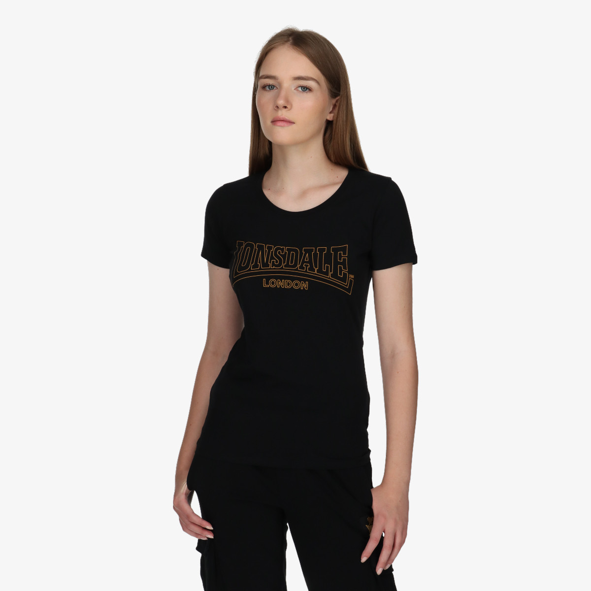 LONSDALE Majica Flock Slim FW22 WMNS T-Shirt