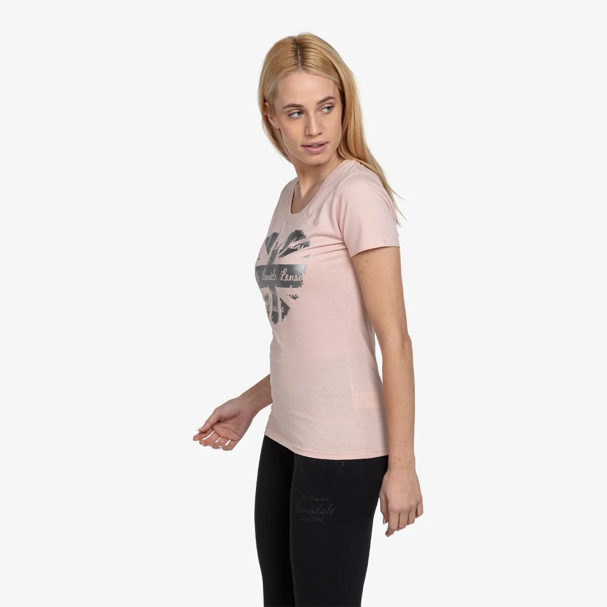 LONSDALE Majica Flag Logo Heart 