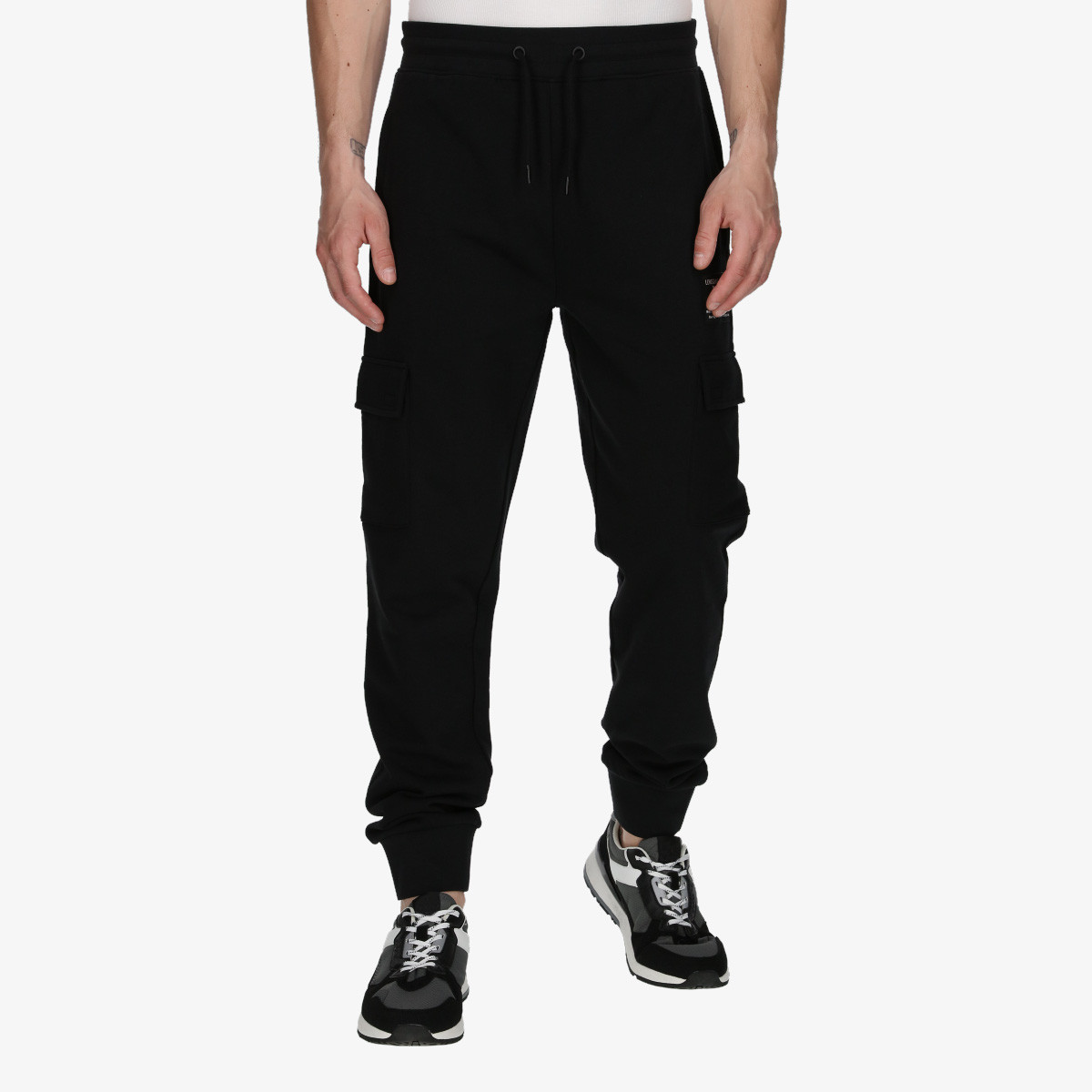 LONSDALE Donji deo trenerke Black London