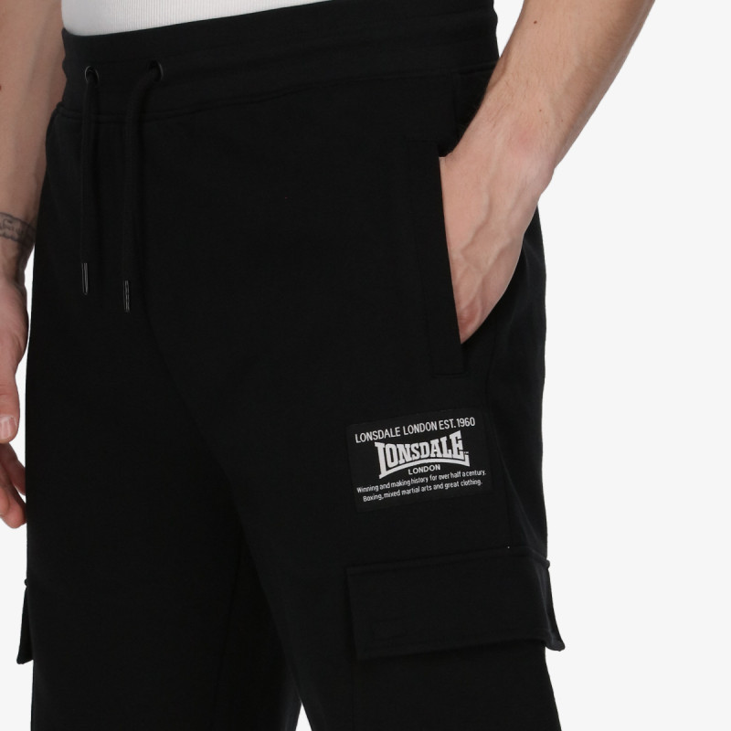 LONSDALE Donji deo trenerke Black London