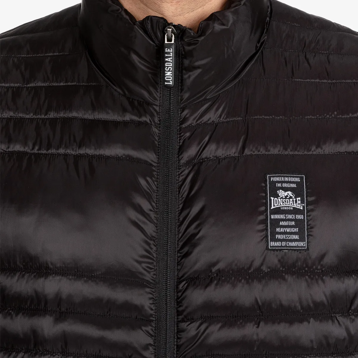 LONSDALE Prsluk Black Col