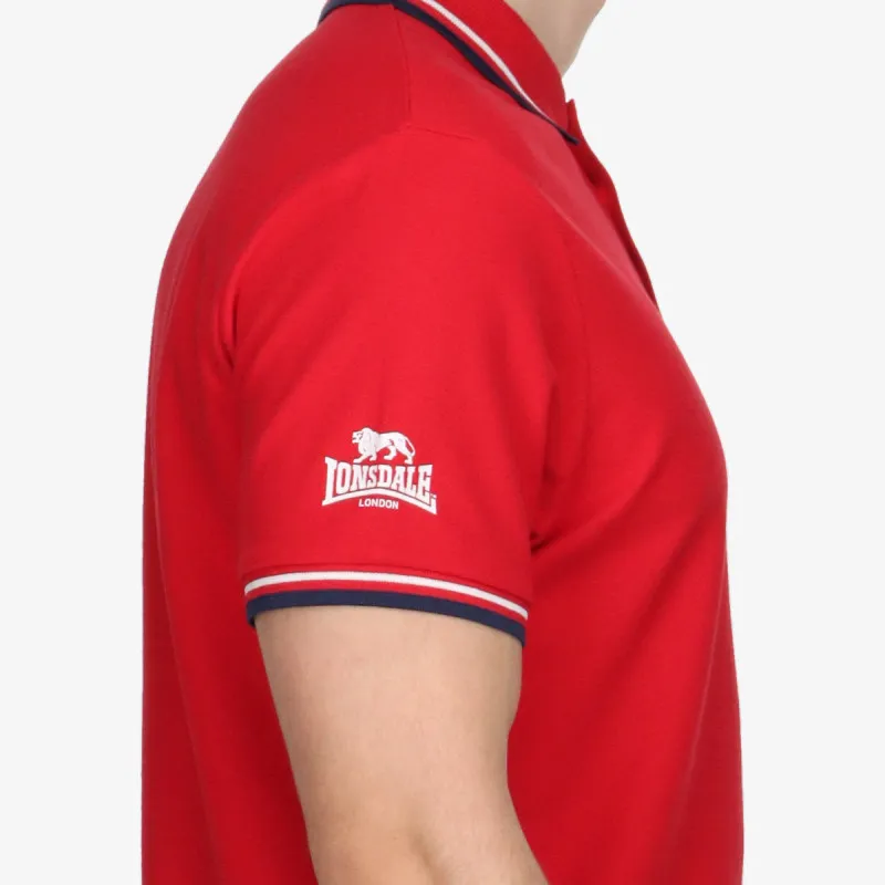 LONSDALE Majica Flag Polo T-Shirt 