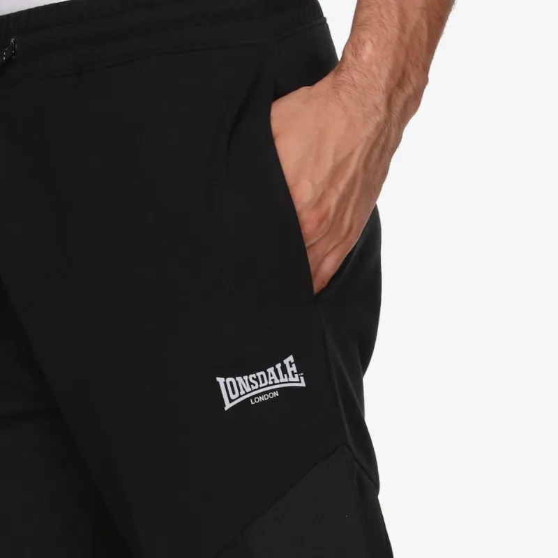 LONSDALE Donji deo trenerke Black 