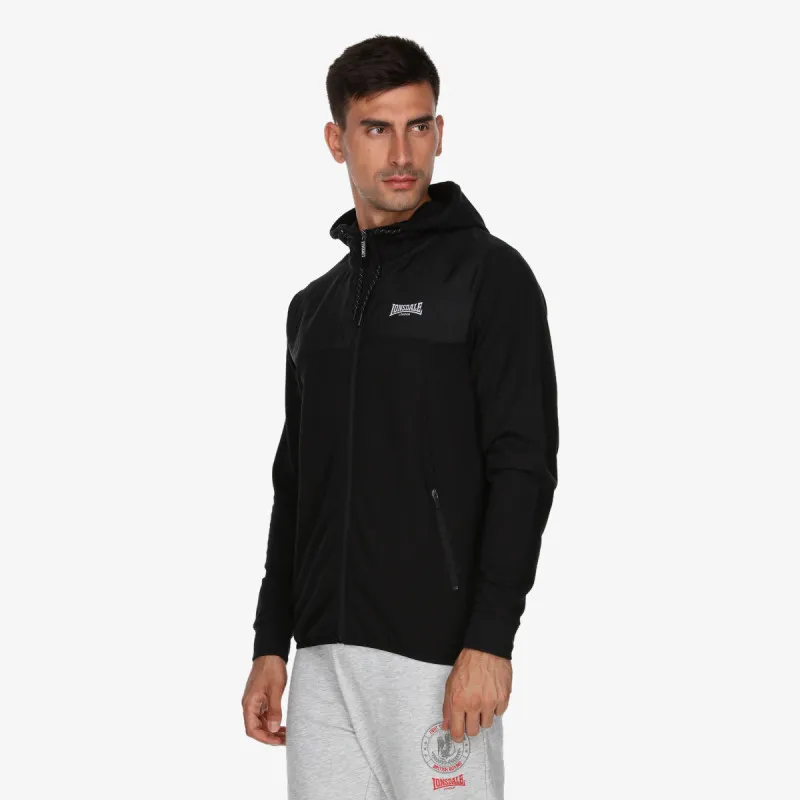 LONSDALE Dukserica Black 