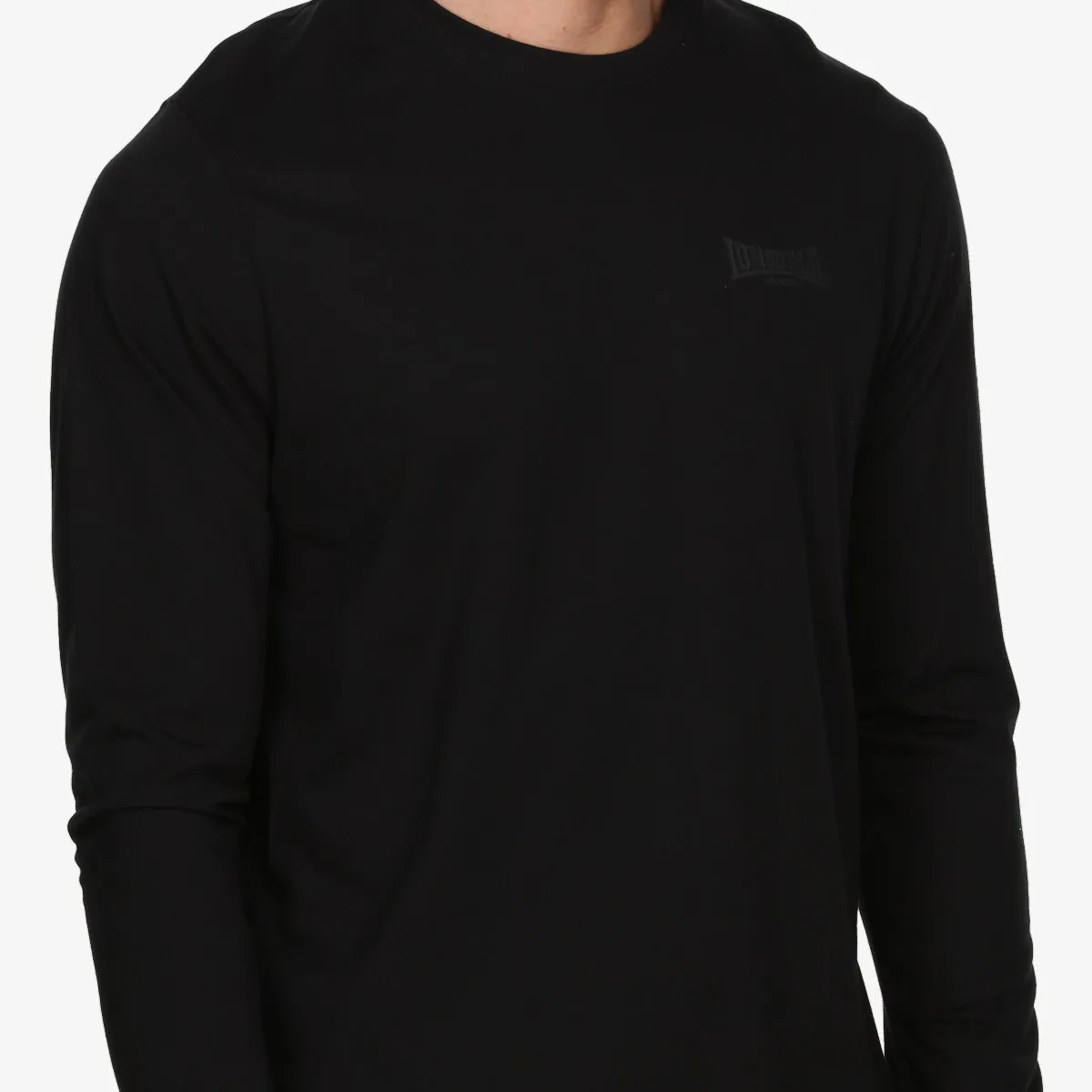 LONSDALE Majica dugih rukava Black