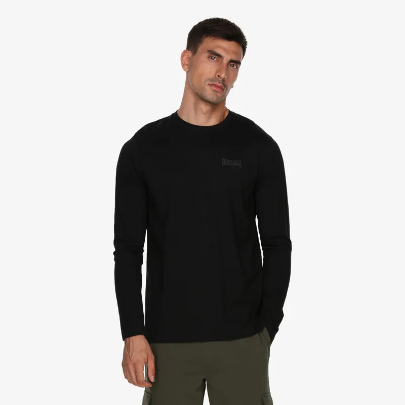 LONSDALE Majica dugih rukava Black