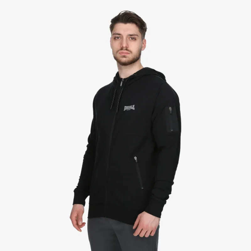 LONSDALE Dukserica Black