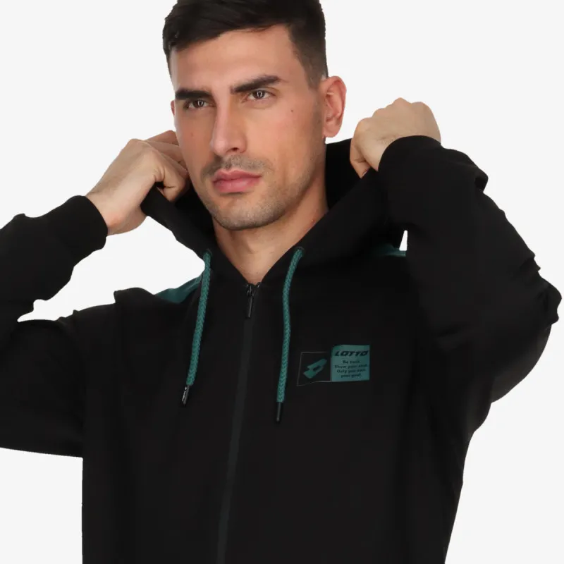 LOTTO Dukserica BLOCCO FULL ZIP HOODY 