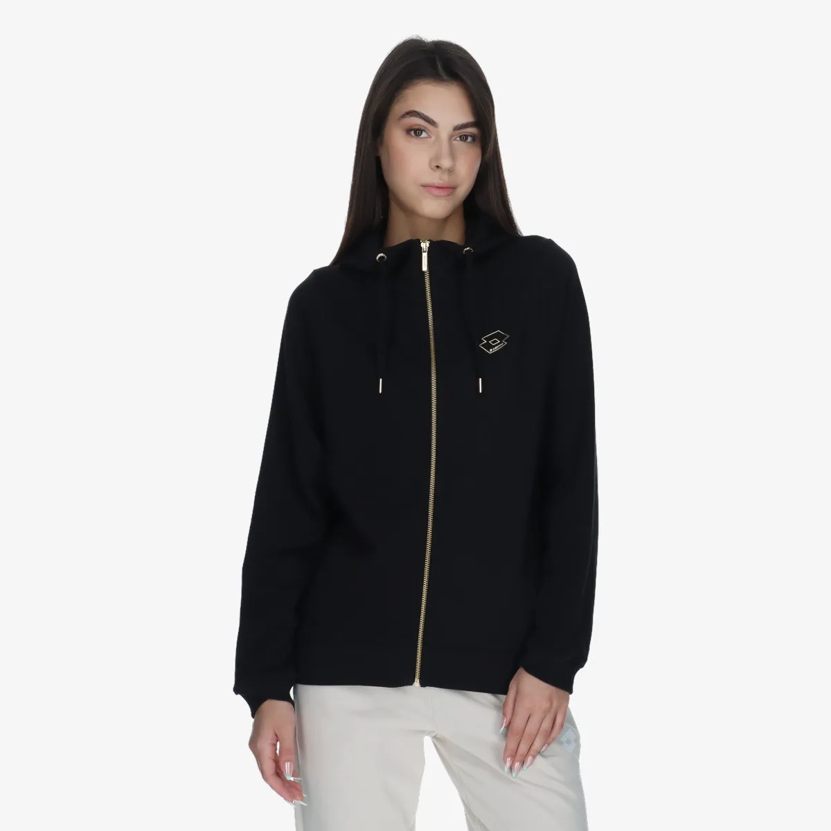 LOTTO Dukserica GOLDEN LOGO FZ HOODY