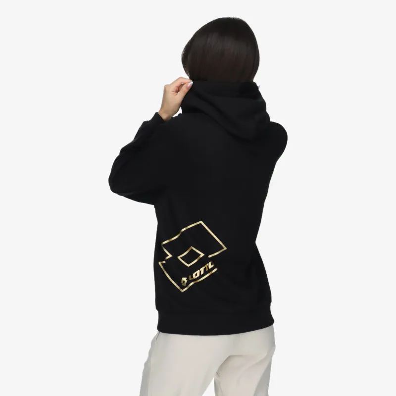 LOTTO Dukserica GOLDEN LOGO FZ HOODY