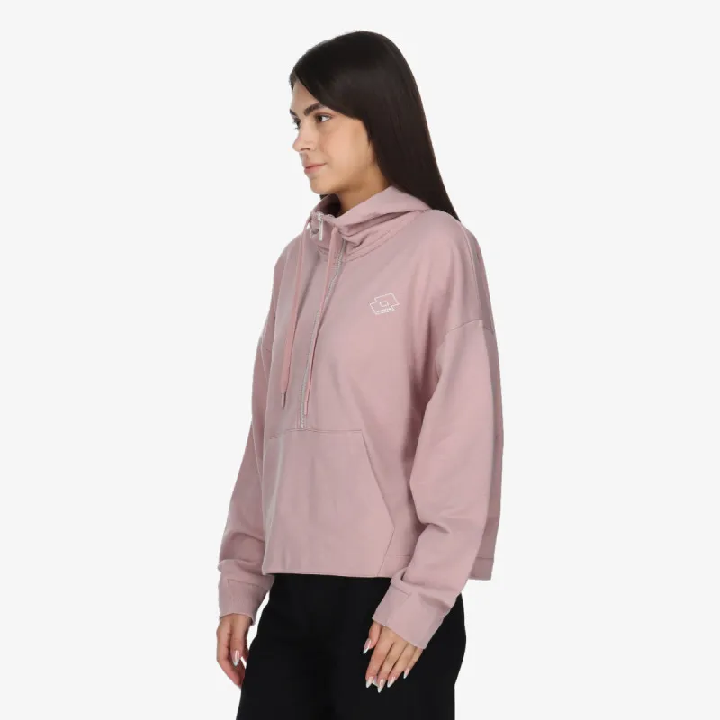 LOTTO Dukserica GOLDEN LOGO HALF ZIP HOODY