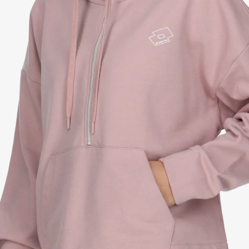 LOTTO Dukserica GOLDEN LOGO HALF ZIP HOODY